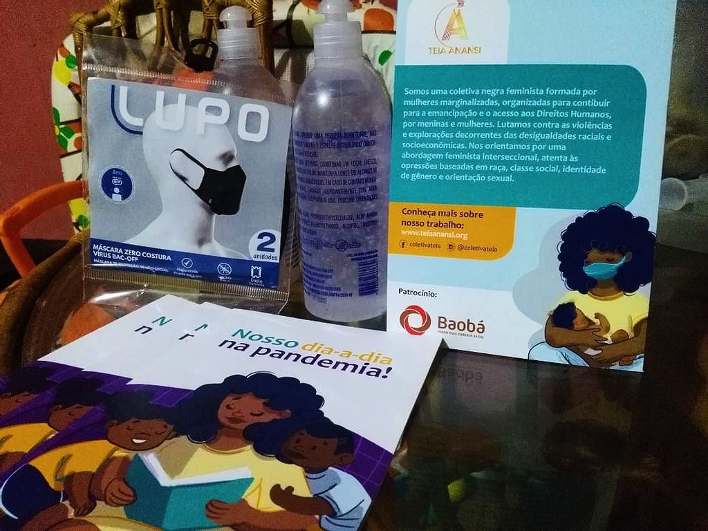 Cartilha nosso dia-a-dia na pandemia e kit para adolescentes egressas do socioeducativo e seus bebês